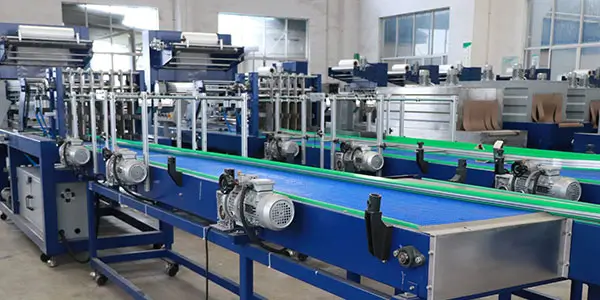 PE film wrapping machine