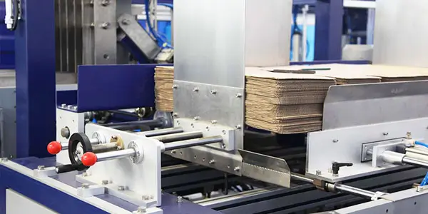 wrapping machine for boxes