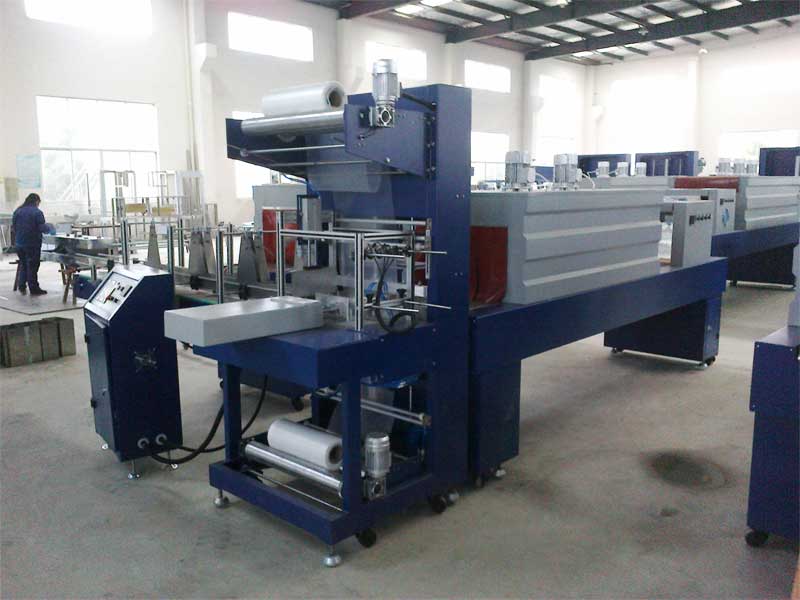 bottle shrink wrapping machine